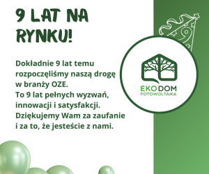 9 LAT NA RYNKU!