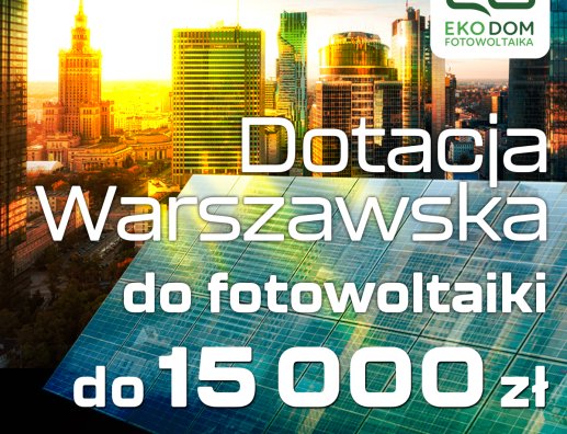 Dotacja na fotowoltaikę w Warszawie